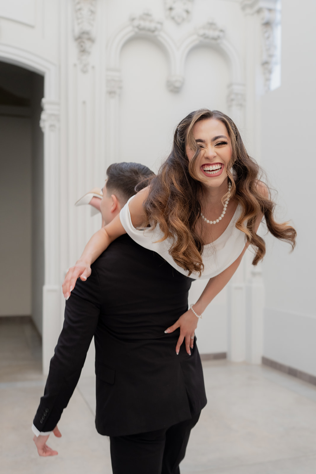 Kelsey and Jose Elias engagement portrait