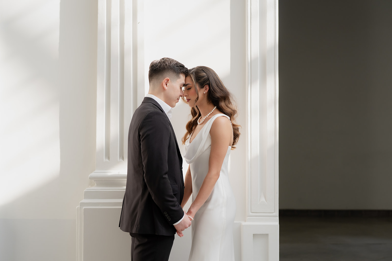 Kelsey and Jose Elias engagement portrait