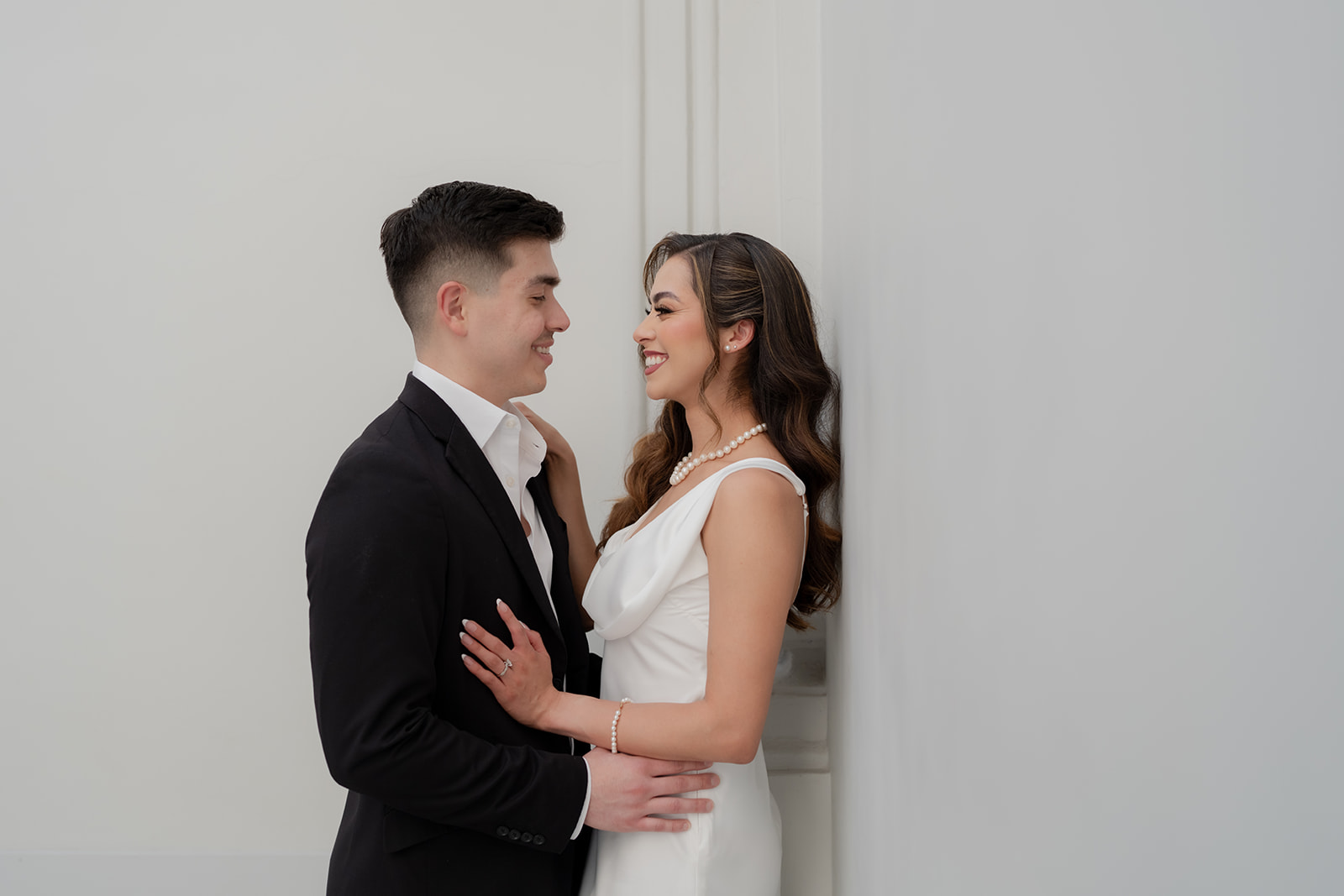 Kelsey and Jose Elias engagement portrait