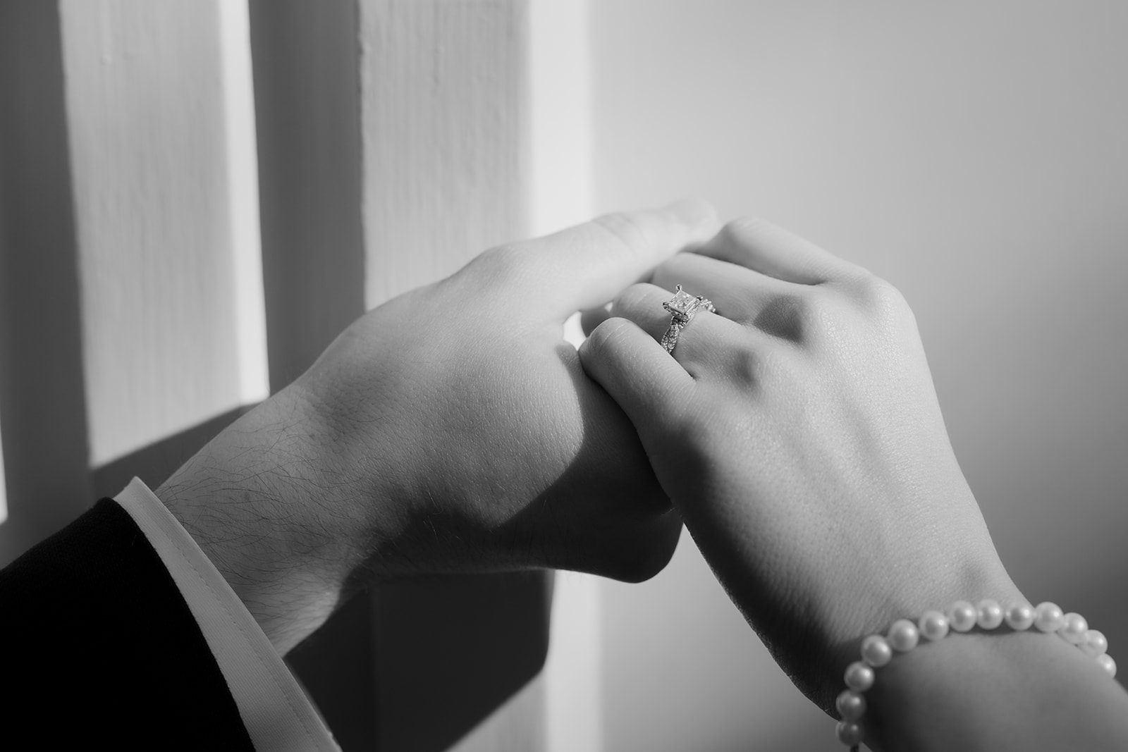 Kelsey and Jose Elias engagement portrait