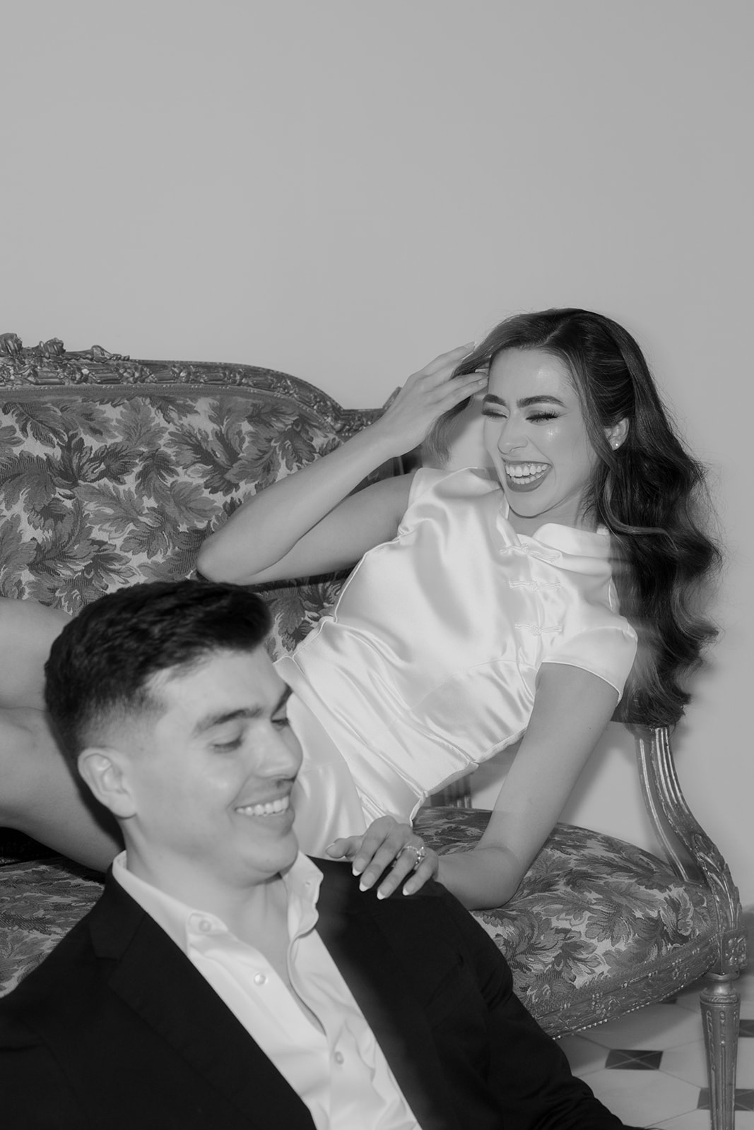 Kelsey and Jose Elias engagement portrait