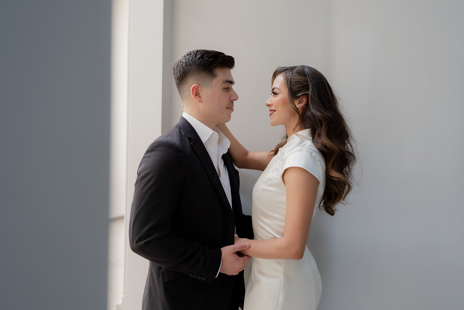 Kelsey and Jose Elias engagement portrait
